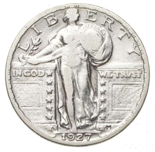 1927-S Standing Liberty Quarter