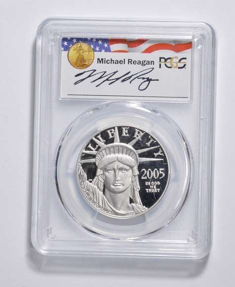 PR69DCAM 2005-W $100 Statue Of Liberty 1 Oz .999 Fine Platinum - PCGS