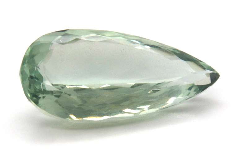 Fabulous Pear Shaped Green Amethyst, 30.94ct!