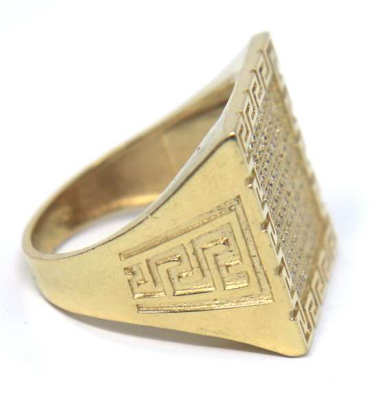 Favorite Yellow Gold Diamond Cluster Ring