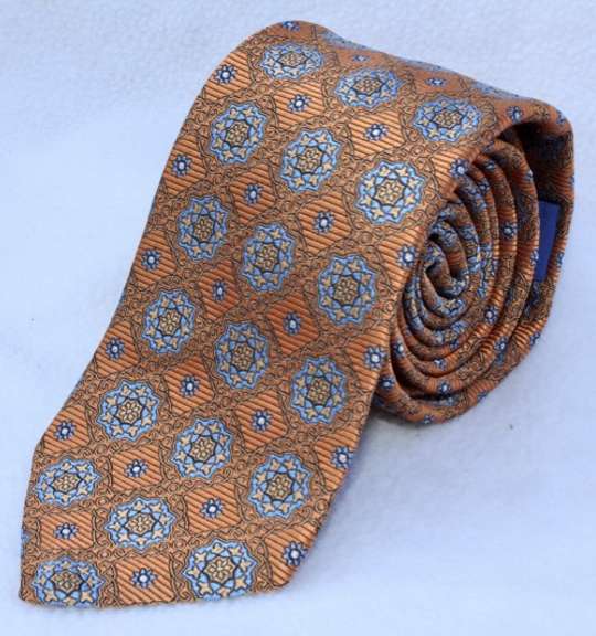 Fine Quality Italian Hand Made Silk Tie By Galante