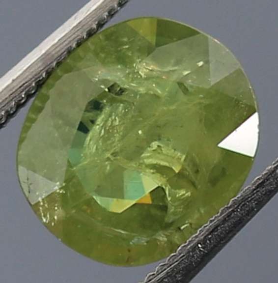Very rare rich green 2.20ct untreated Demantoid Garnet