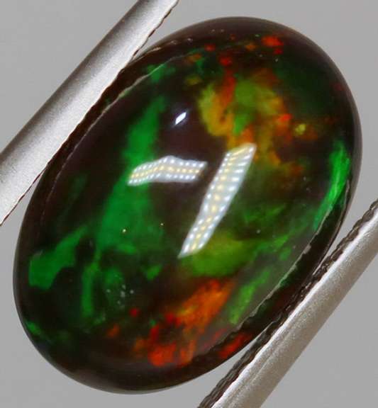 Liquid luster 3.52ct Welo Black Opal
