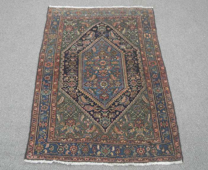 Semi Antique Persian Malayer 3.6x4.9