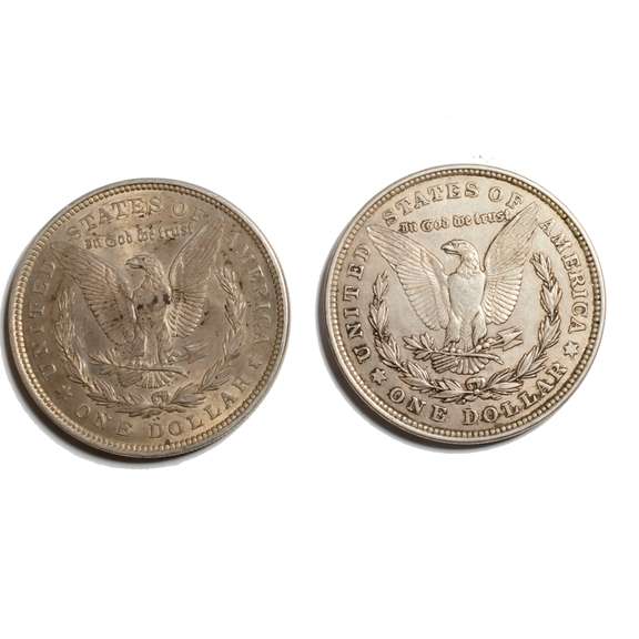 2 1921  Slider  Morgan Dollars