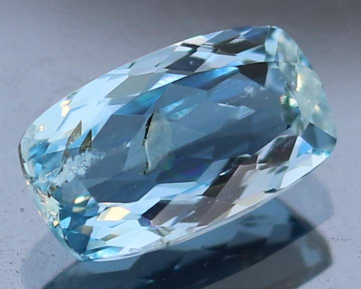 Stunning 3.11ct real untreated Santa Maria Aquamarine