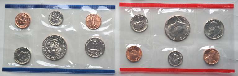 2 Each US Mint Sets 1984 1987 1989-1995