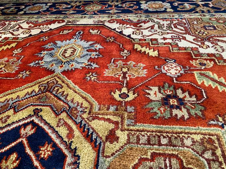MAGNIFICENT SERAPI DESIGN RUG 8x10