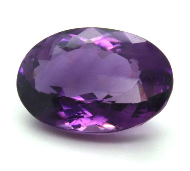 Nice 15.40ct Oval Shaped Amethyst Gemstone