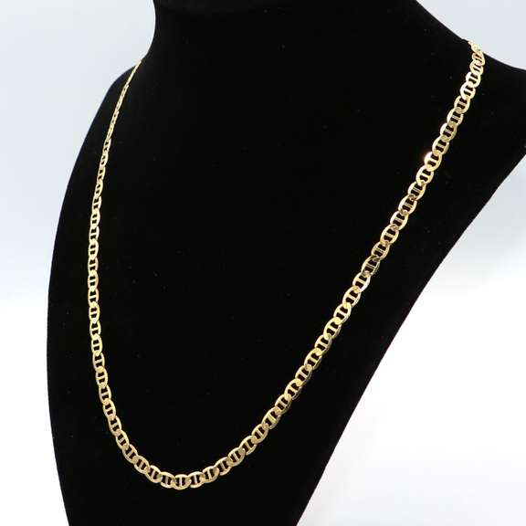 Fine 14kt Yellow Gold Mariner Chain Necklace