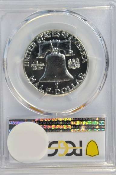 Amazing PCGS PR67 graded 1958 Franklin Half Dollar