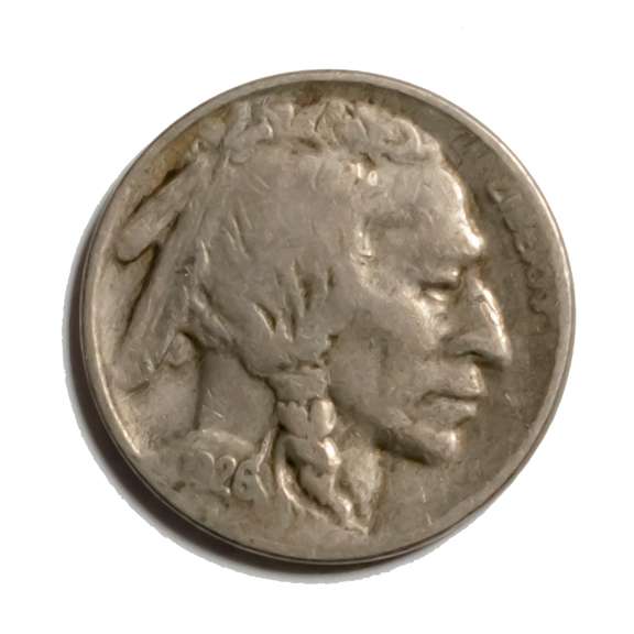 1926 S Key Date Buffalo Nickel