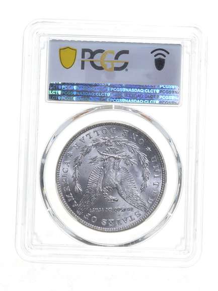 MS67 1886 Morgan Silver Dollar - Sight White - Graded PCGS