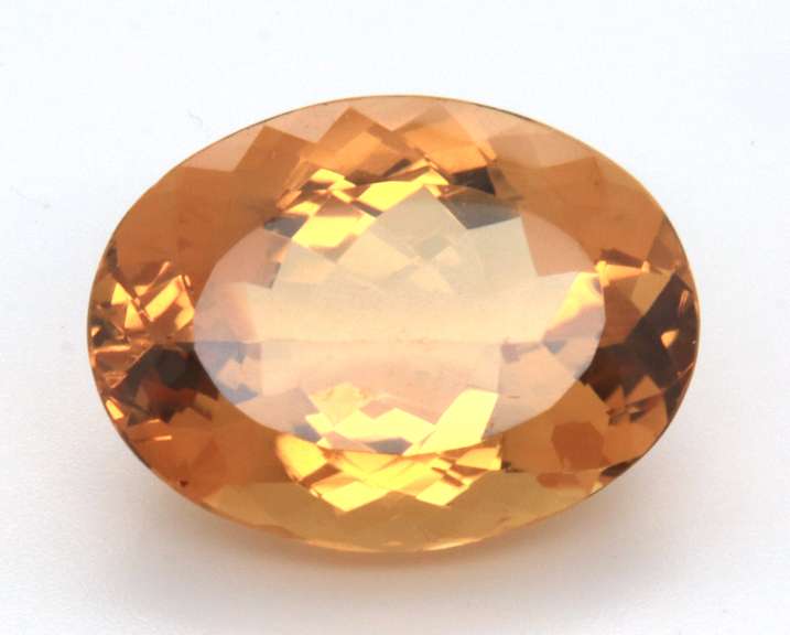 Amazing 29.64ct Oval Cut Citrine Gemstone
