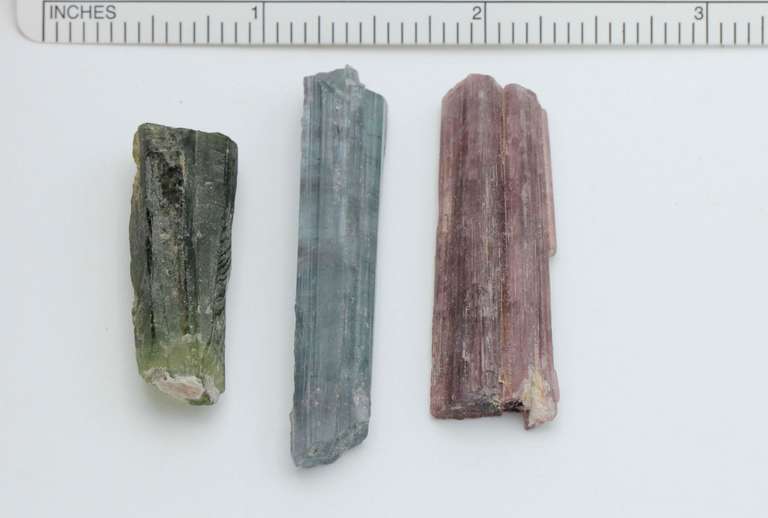 Raw Tourmaline Crystals
