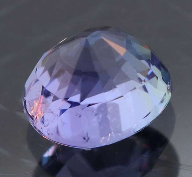 Vivid 1.45ct violet blue Tanzanite