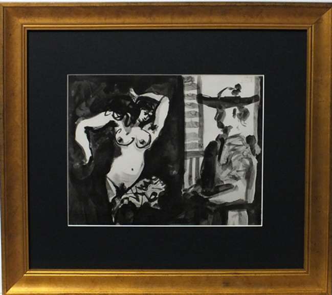 Rare Picasso print edition 1960.