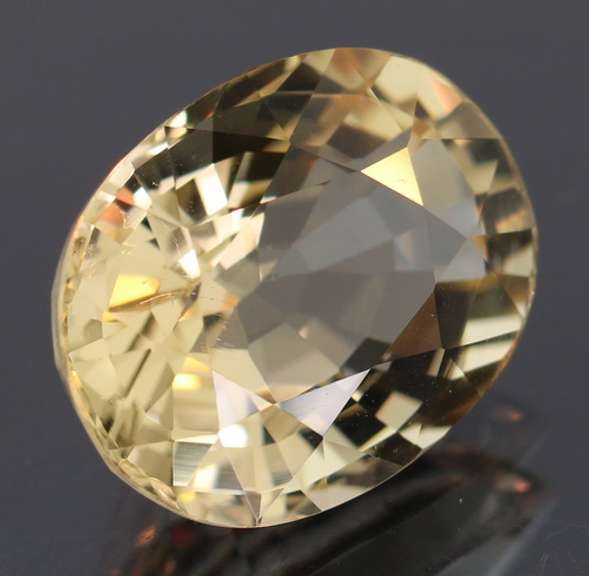Rare! 10.65ct high fire smokey Beryl