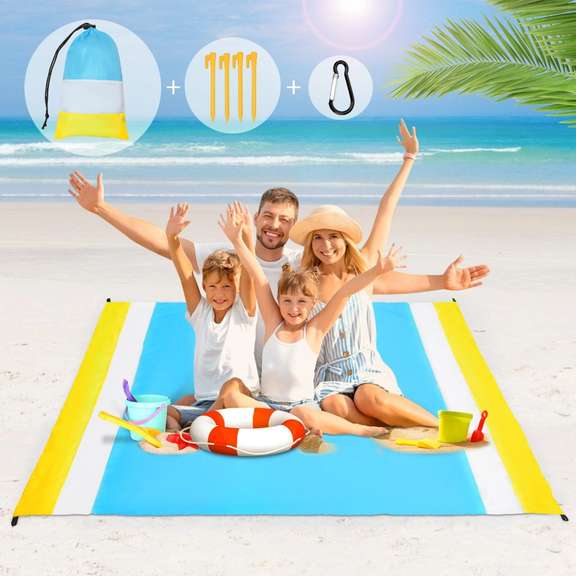 4-6 People Beach Mat 210T Polyester