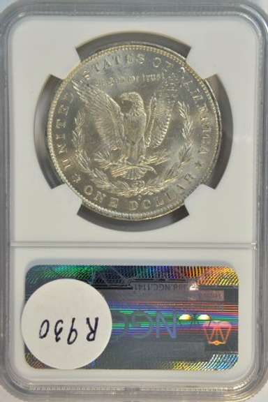Super Choice BU 1882-O Morgan Silver Dollar. NGC MS63