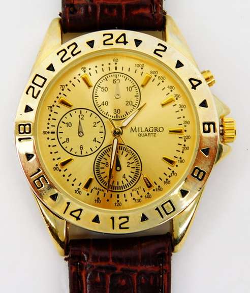 Men's Milagro Chronograph Quartz Watch, Runs