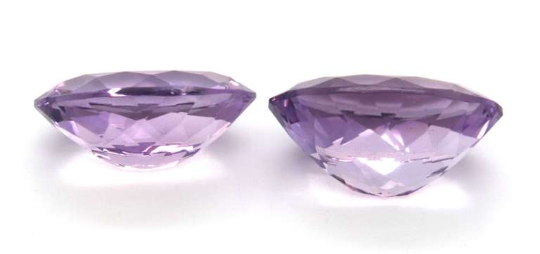 Extravagant Oval Cut Amethyst Gemstones, 30.73cts
