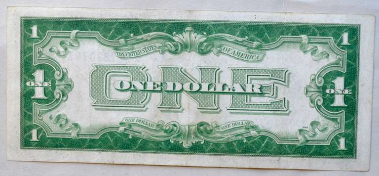 1928 A Star $1 Funnyback 1928 A Silver Certificate