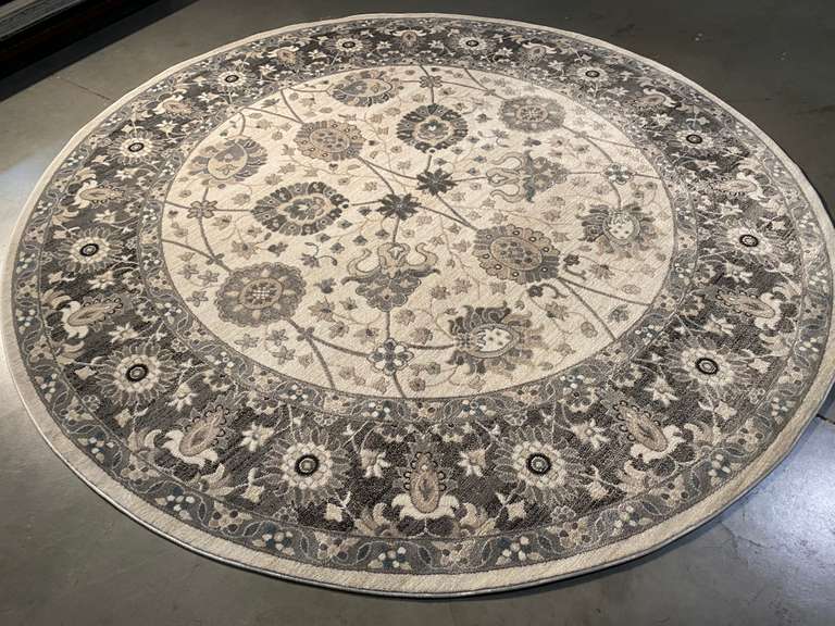 ELEGANT CLASSIC DESIGN 8Ft ROUND RUG