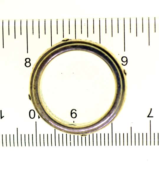 Sterling Silver Lavaggi Love,Faith,Hope,Peace Spinner Ring