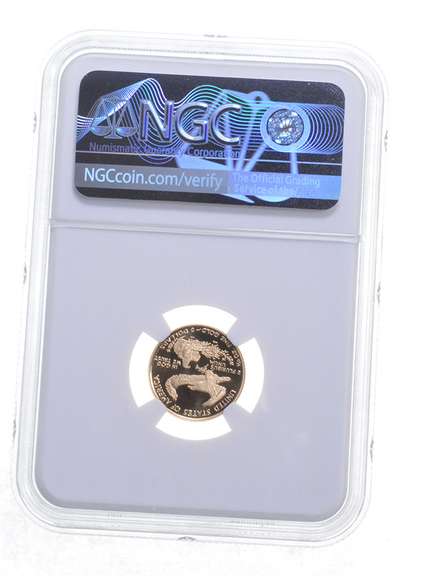 PF70 UCAM 1996-W $5 American Gold Eagle - Graded NGC