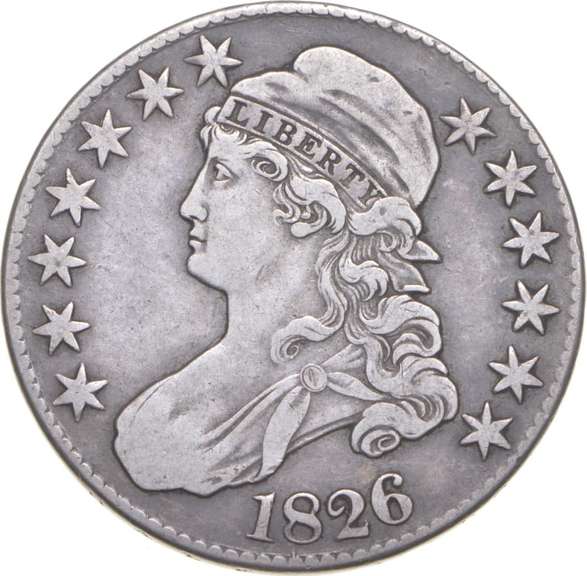 1826 Capped Bust Half Dollar - O-102