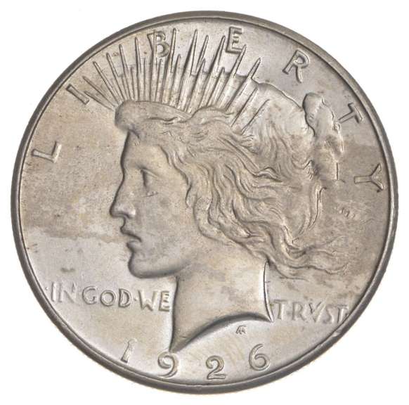 1926-S Peace Silver Dollar