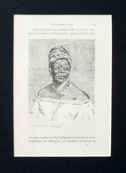 Rare Manet Heliograph 1876