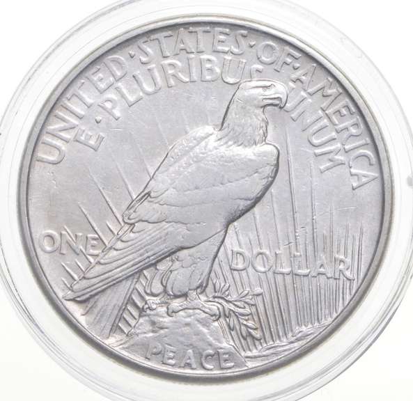 1921 Peace Silver Dollar