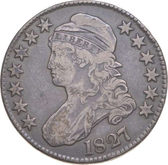 1827 Capped Bust Half Dollar - O-108a R4