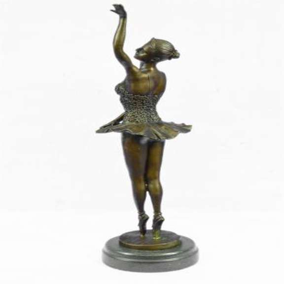 Swan Movie Barbie Ballerina Doll Bronze Statue