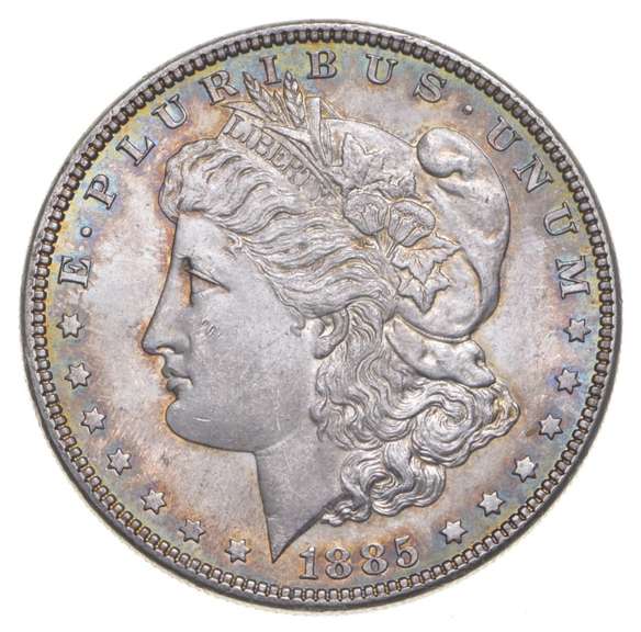 1885 Morgan Silver Dollar