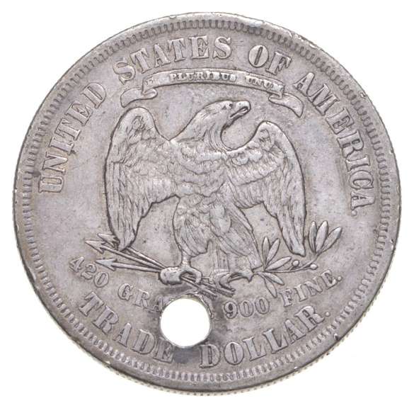 1877 Seated Liberty Trade Dollar