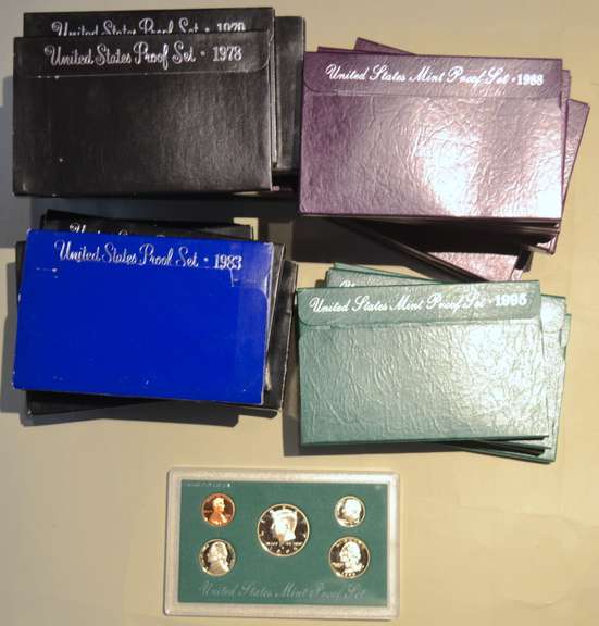 1975- 1998 US Proof Sets