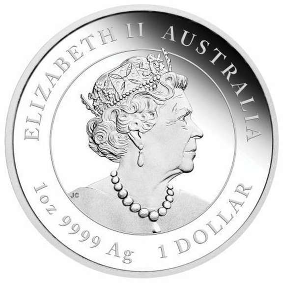 Australia 2020 Year Of The Mouse 1oz .999 Silver BU.
