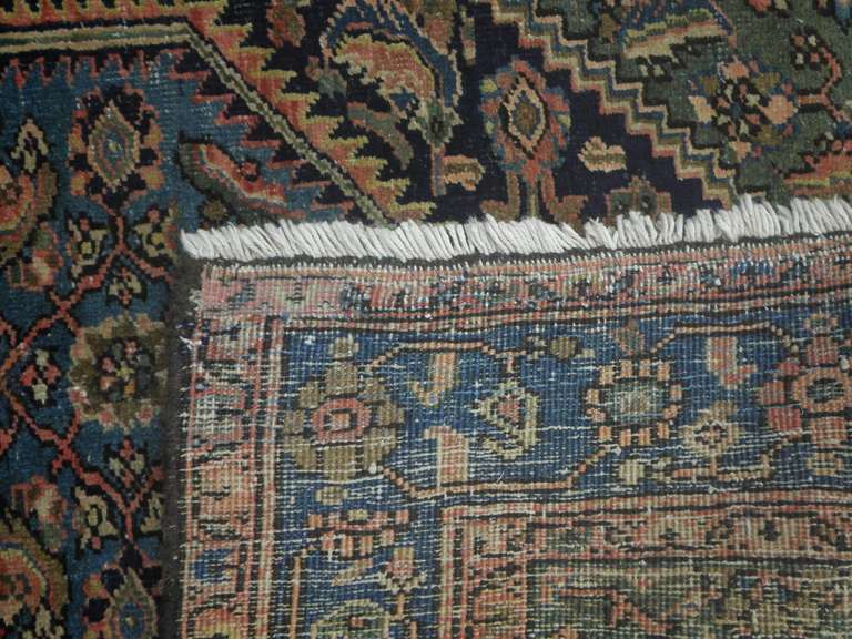 Semi Antique Persian Malayer 3.6x4.9