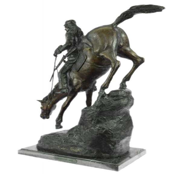 Mountain Man Bronze Sculpture