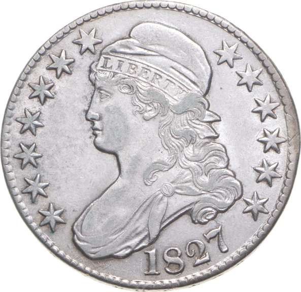 1827 Capped Bust Half Dollar - O-128