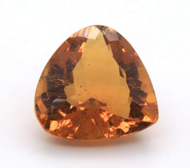 Beautiful 19.46ct Trillion Cut Citrine Gemstone