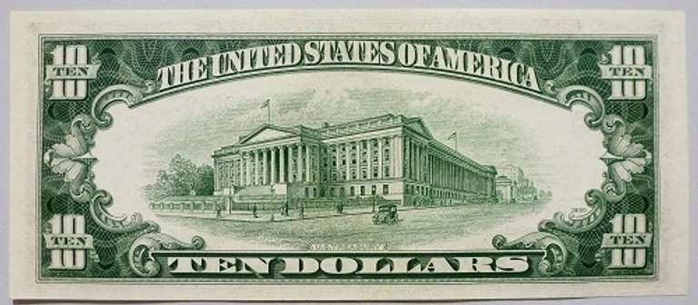 Gem Crisp 1950D $10 Star Replacement Note Atlanta-Tough Series!