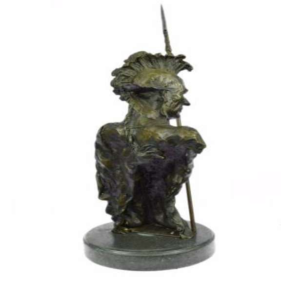 Native American Indian Chief Bronze Sculpture