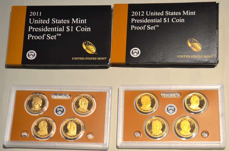 Tougher 2011 &2012 Presidential Dollar Sets