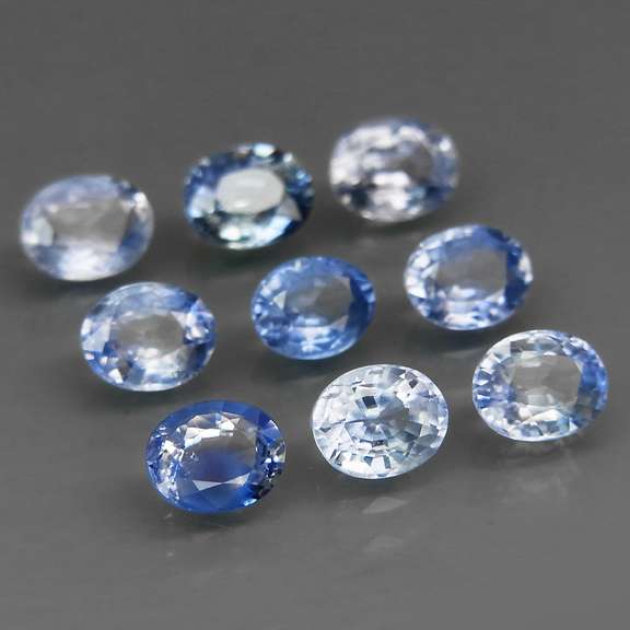 Heated only top blue 4.22ct Sapphire set