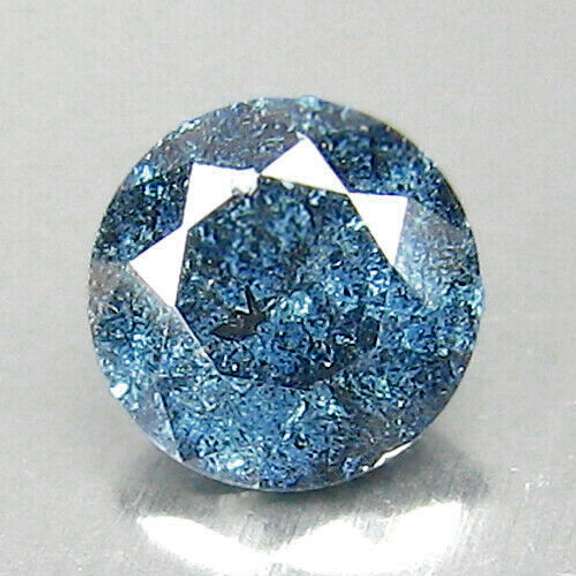 Incredible .34ct rare London blue Diamond solitaire