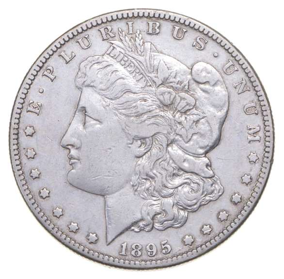 1895-S Morgan Silver Dollar